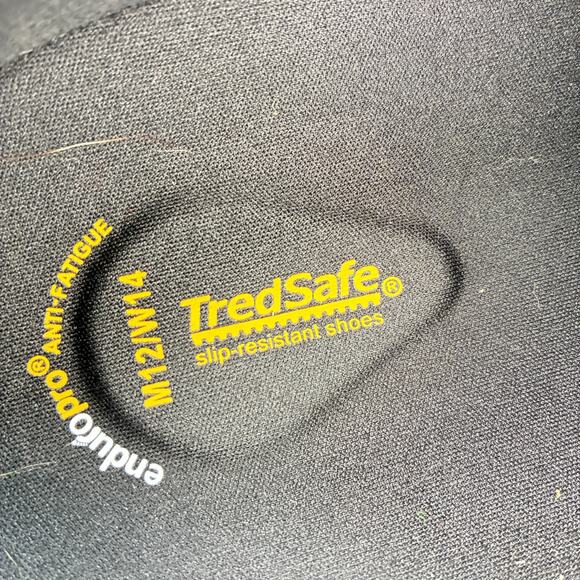 TredSafe Enduro Pro Anti Fatigue Clogs Black Slip Resistant Shoes Men's Size 12 - Picture 9 of 11